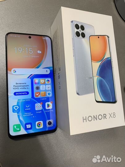 HONOR X8, 6/128 ГБ