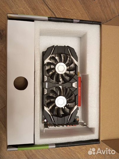 Видеокарта gtx 1050 ti 4gb msi