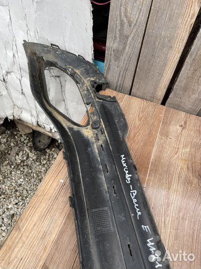 Юбка заднего бампера Mercedes-Benz E-Class W212