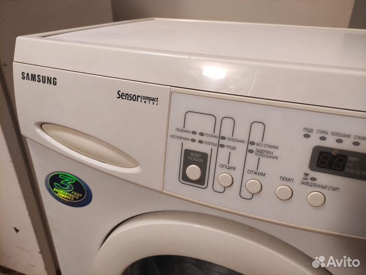 Стиральная машина Samsung Sensor Compact F813J