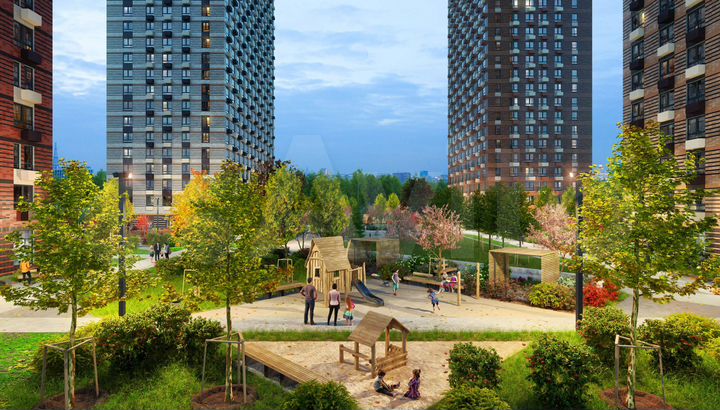 Квартира-студия, 25,7 м², 25/33 эт.