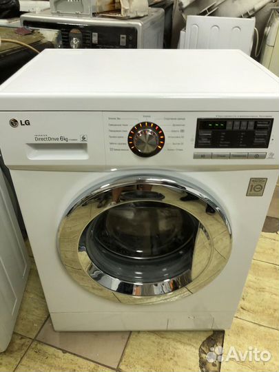 Стиральная машинка LG прямой привод 6 кг