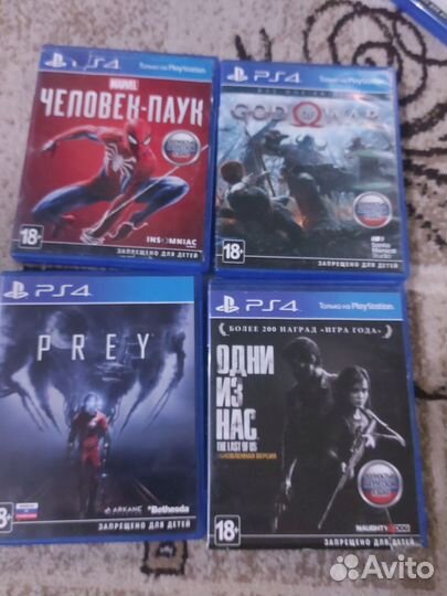 Игры для приставок ps4