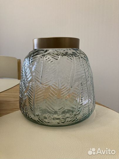 Ваза для цветов цветное стекло