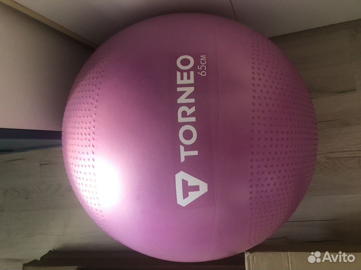 Гимнастический мяч фитбол с насосом