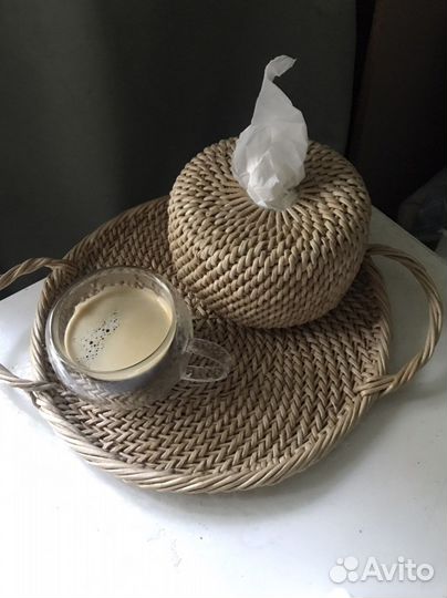 Салфетница плетеная