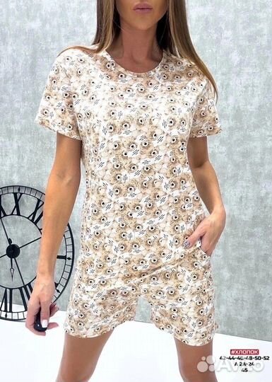 Пижама 42р до 52 размер