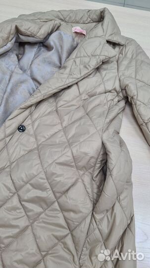 Стеганое пальто