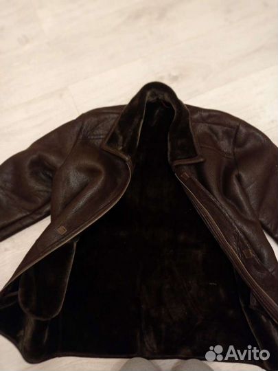 Дубленка натуральная мужская 48 50 размер