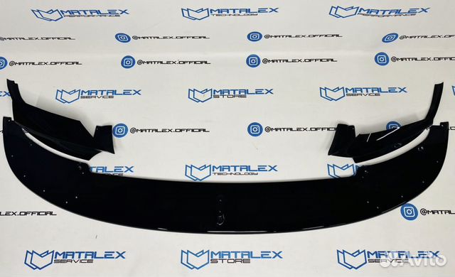 Сплиттер BMW F10 M performance глянец