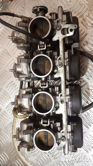 Блок карбюраторов, карбюраторы Kawasaaki ZX9R