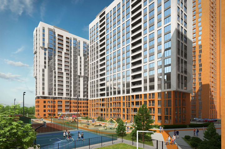 2-к. квартира, 59,3 м², 14/19 эт.