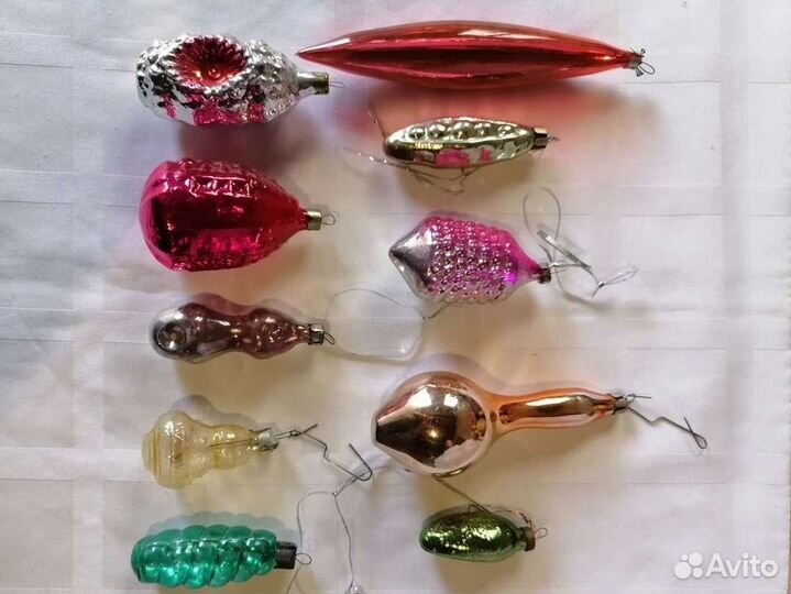 Елочные игрушки СССР советские