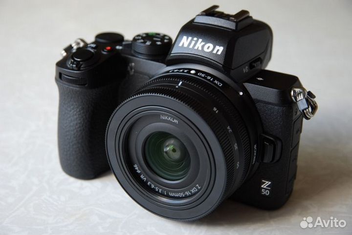 Nikon z50 kit 16-50mm f/3.5-6.3 vr. рст