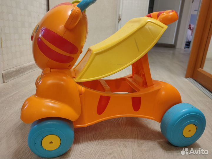 Каталка-толокар ходунки Fisher-Price тигрёнок