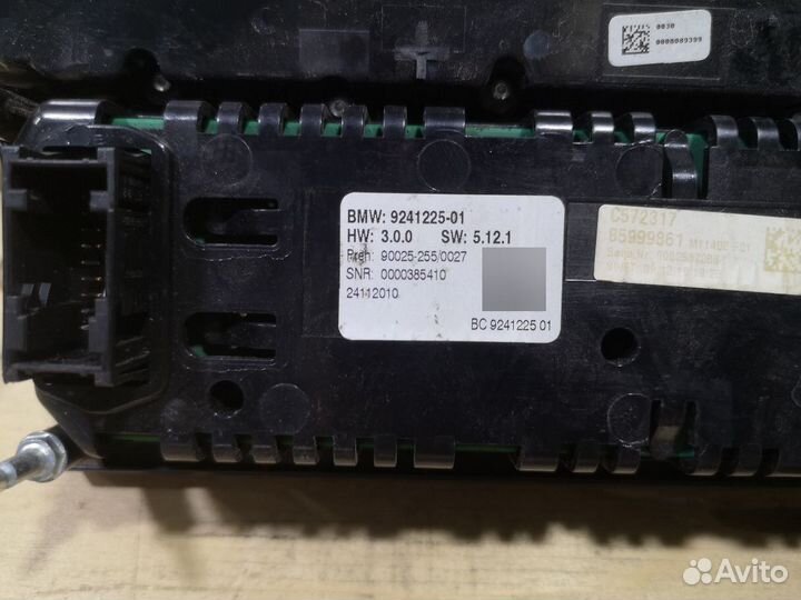 Блок управления печкой Bmw 7-series F02-KC81