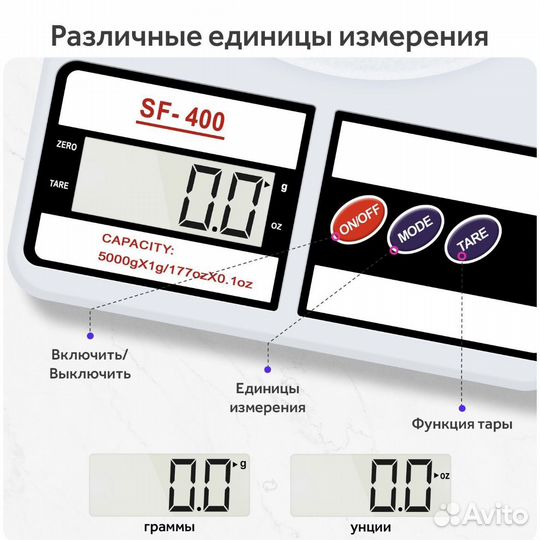 Кухонные весы Goodly Electronic Kitchen, 5 кг