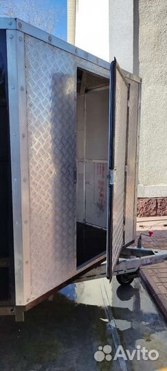 Прицеп легковой двухосный для снегохода