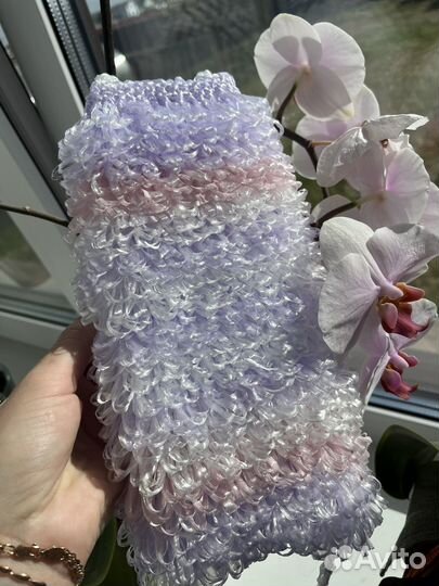 Мочалка ручной работы