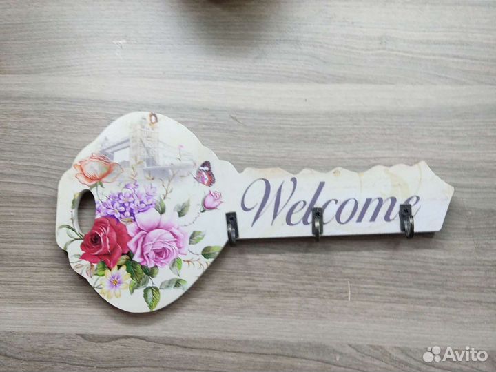 Ключница настенная дерево