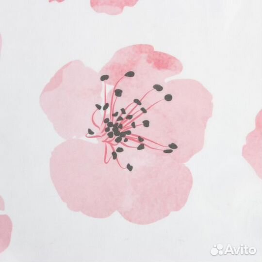 Новый комплект тюля Этель Цветы