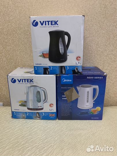 Чайники электрические, новые