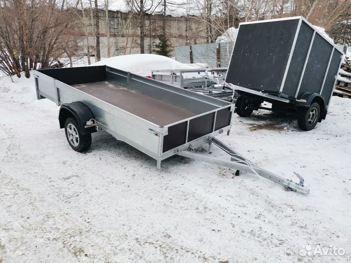 Прицеп легковой для снегохода и грузов алтай 3х1.5
