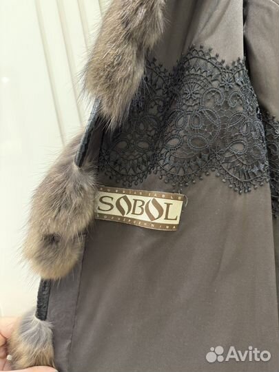 Жилетка из соболя
