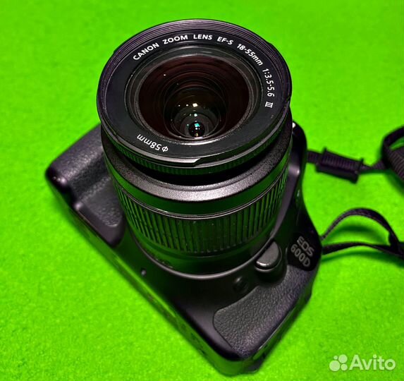 Canon EOS 600D Black Kit EF-S 18-55mm III (Taiwan)