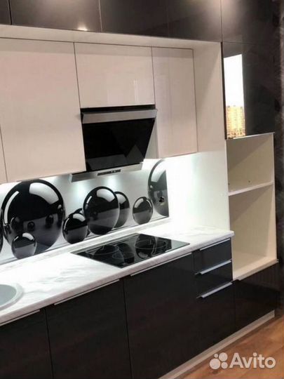 Модульная кухня черная