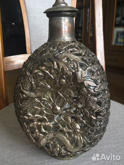 Старинная бутылка