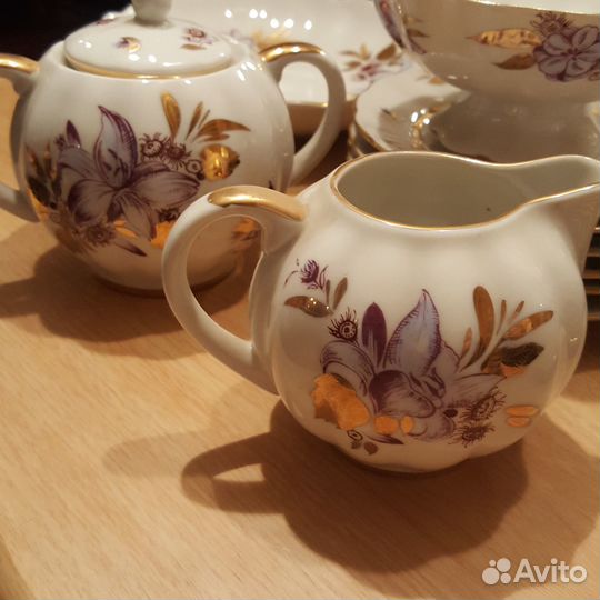 Сервиз новый чайный лфз 23 предмета