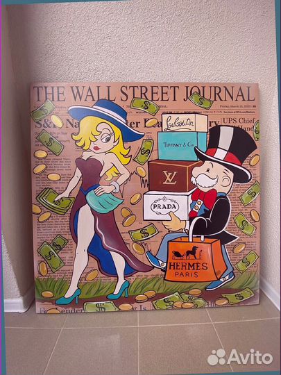 Картины под заказ в лофт интерьер