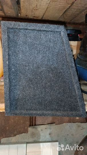 Короб для автозвука щелевой 45 литров трапеция