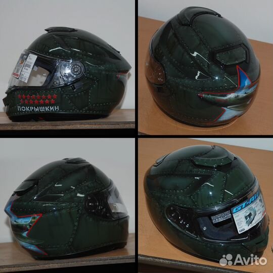 Аэрография на шлем, Реставрация, Покраска, Дизайн