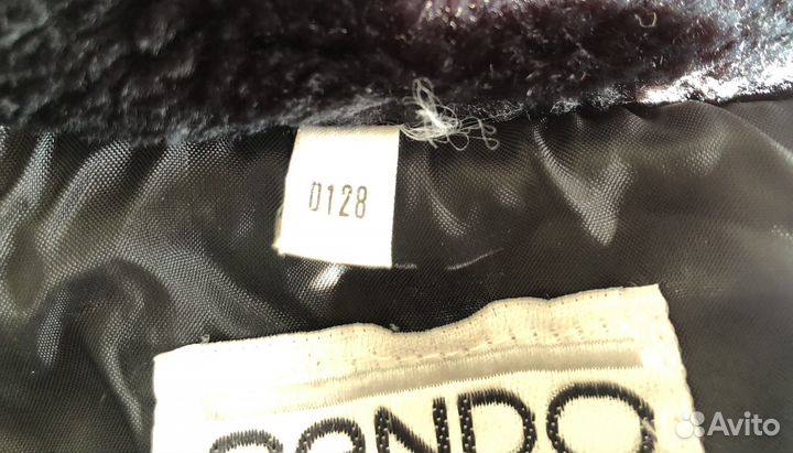 Шуба полушубок детский