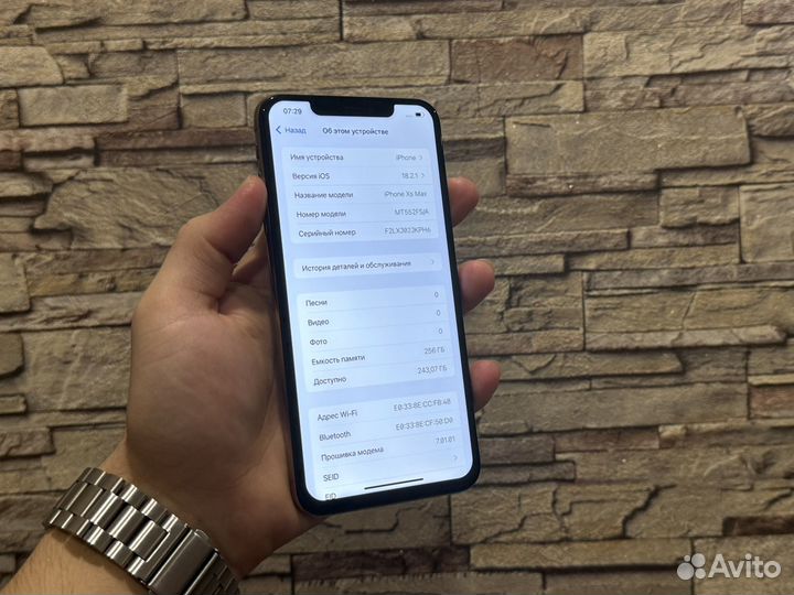 iPhone Xs Max, 256 ГБ