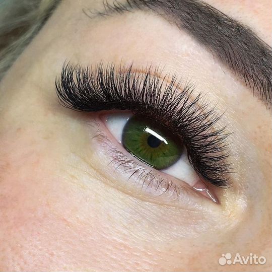 Наращивание ресниц на дому