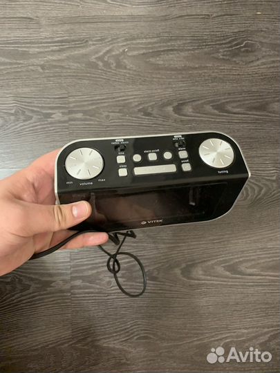 Радио часы будильник