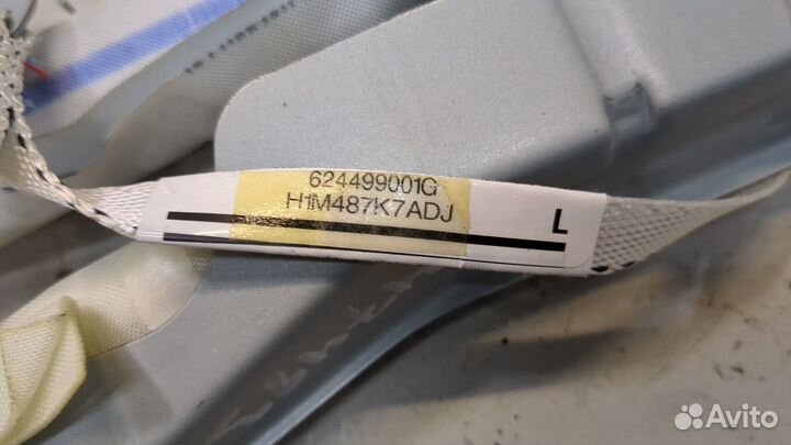 Подушка безопасности боковая левая Nissan X-Trail (T32) 2013, 2014