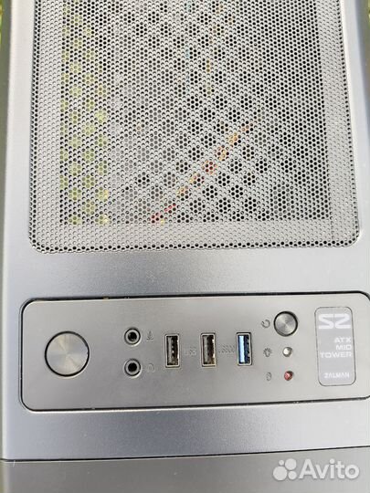 Игровой компьютер на AMD R5 2600, RX 5600 XT, 16G