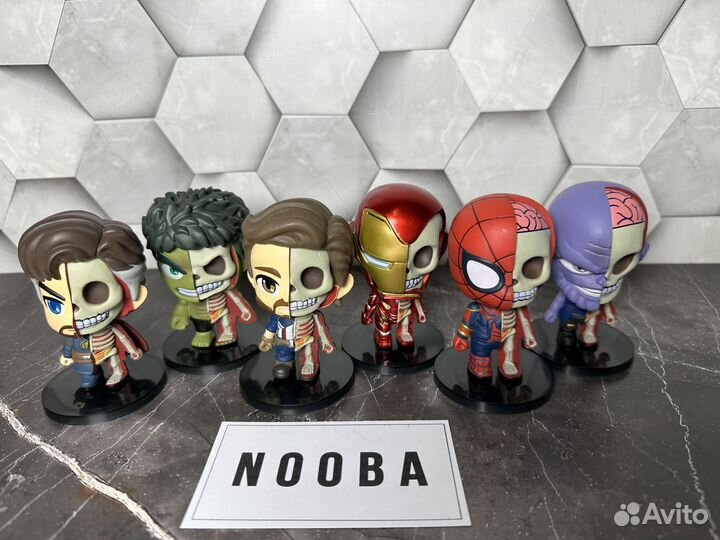 Фигурки marvel anatomy