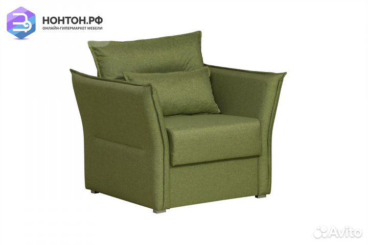 Кресло Бруклин зеленое