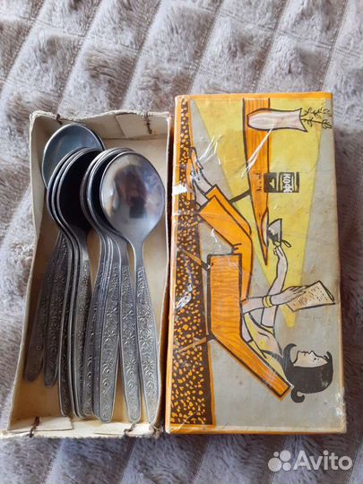 Кофейные винтажные ложки