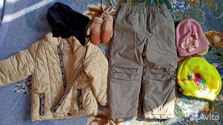Вещи на девочку пакетом 98-104 размер