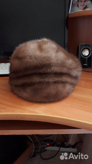 Шапка норковая идеальное состояние
