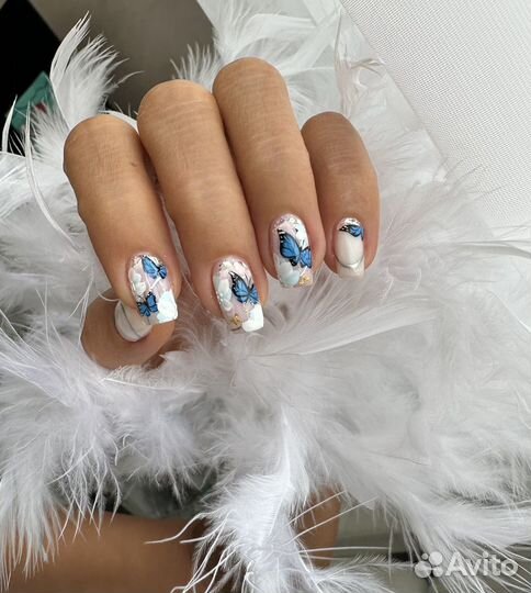 Маникюр, гель лак, наращивание ногтей