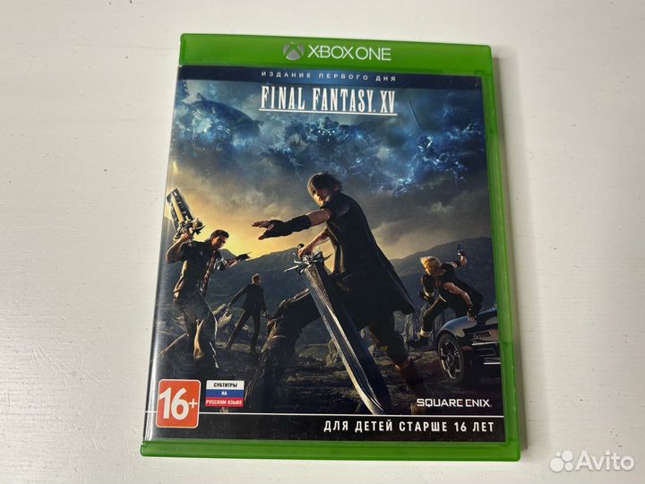 Final fantasy 15 диск xbox one