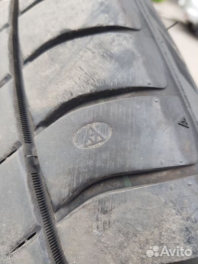 Летние шины 225 50 17 почти новые, комплект 4шт