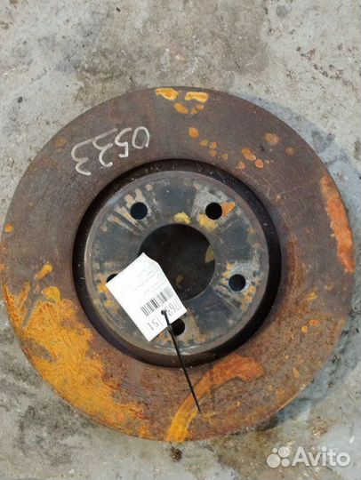 Диск тормозной передний Audi A6 C7 chva 2011-2014